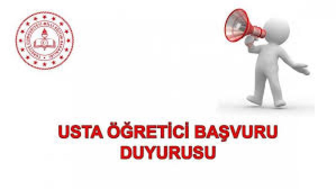 2025- 2026 EĞİTİM ÖĞRETİM YILI ÜCRETLİ USTA ÖĞRETİCİ BAŞVURU DUYURUSU